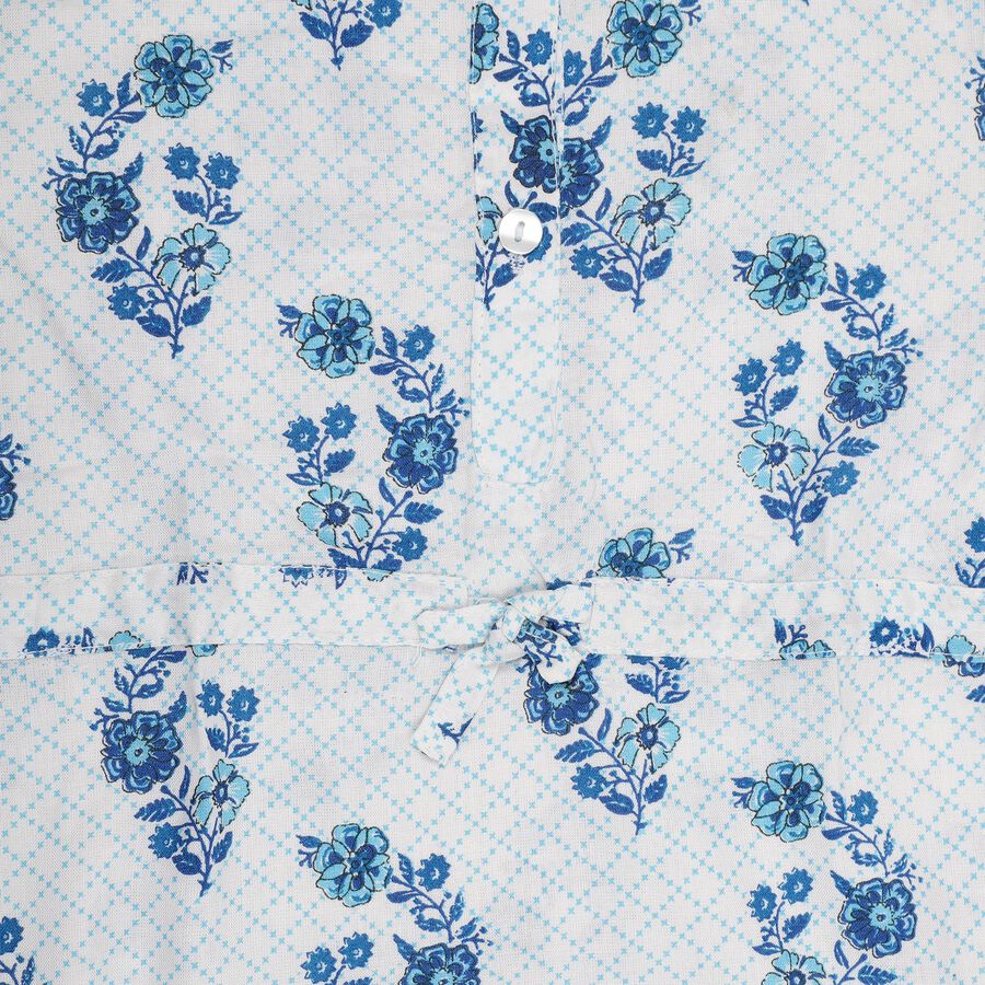 Girls' Dress, Light Blue, large image number null