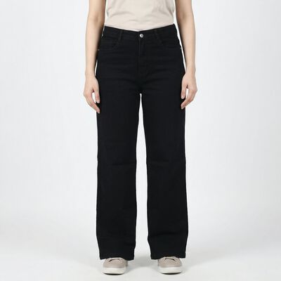 Women's Black Skinny Fit Classic Jeans