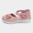 Girls' Sandal With Velcro, Purple, small image number null