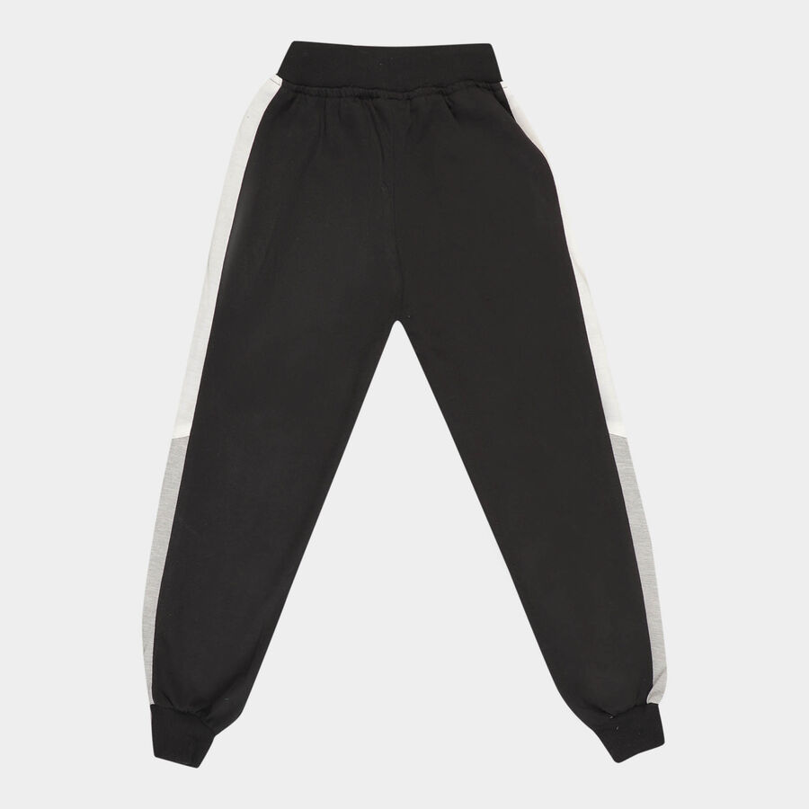 Boys Cut & Sew Pyjama, Black, large image number null