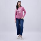 Ladies' 100% Cotton Jeans, Mid Blue, small image number null