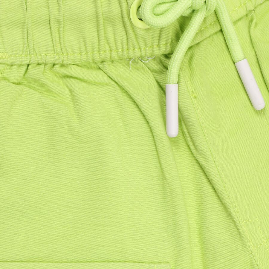 Boys' 100% Cotton Bermudas , हल्का हरा, large image number null