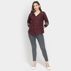 Ladies' Shirt, वाइन, small image number null