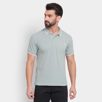 Men's Collared Half Sleeves T-Shirt 
