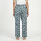 Women&rsquo;s Navy Blue Relaxed Fit Solid Pyjama, गहरा नीला, small