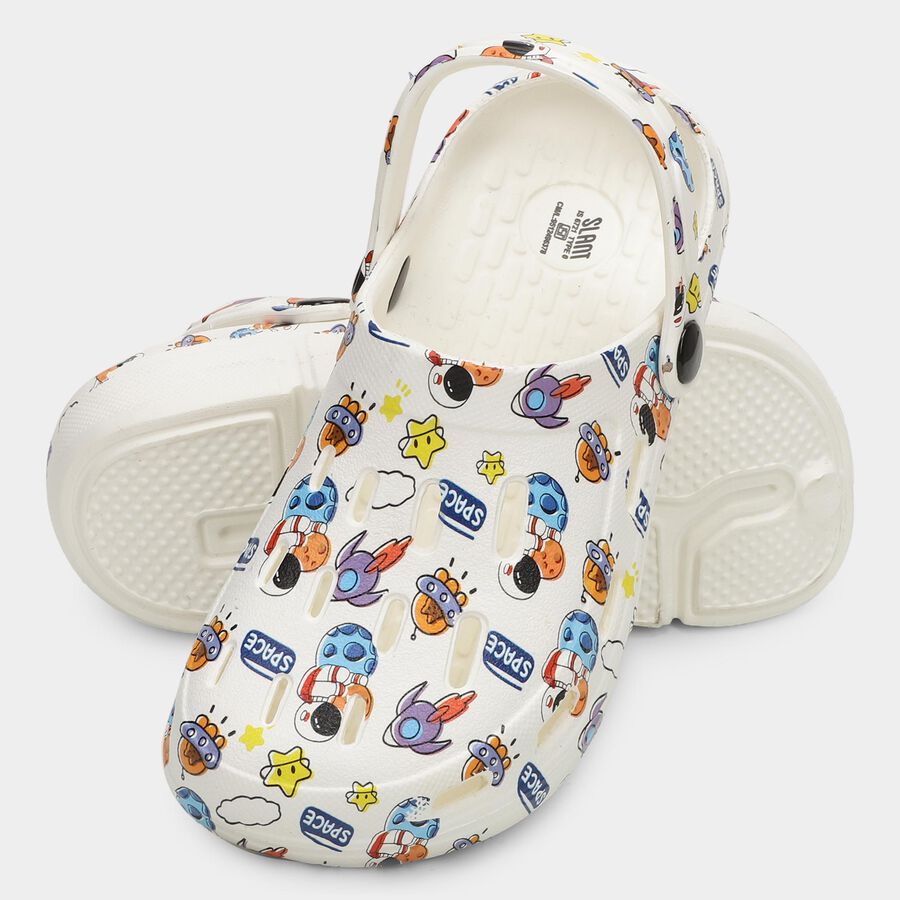 Kids' Unisex Sandal, सफ़ेद, large image number null