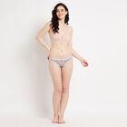 Cotton Printed Panty, Light Grey, small image number null