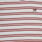 Girls Red Cotton Round Neck Casual T-Shirt, Red, small