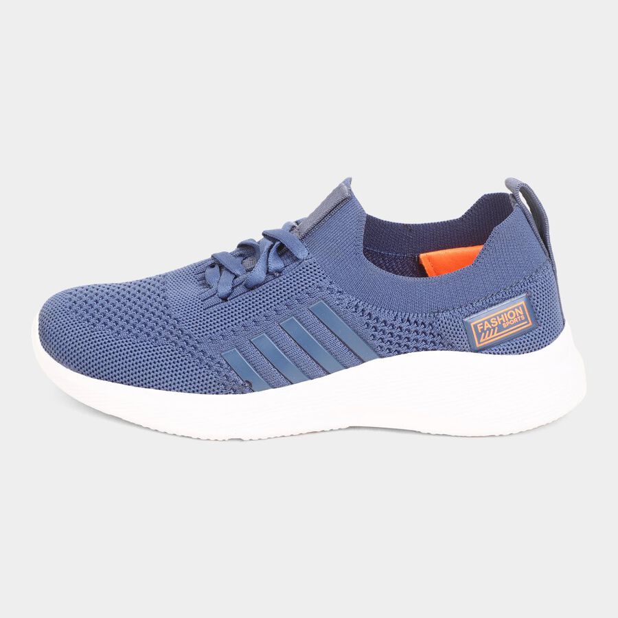 Kids Athleisure Sports Shoes, नीला, large image number null