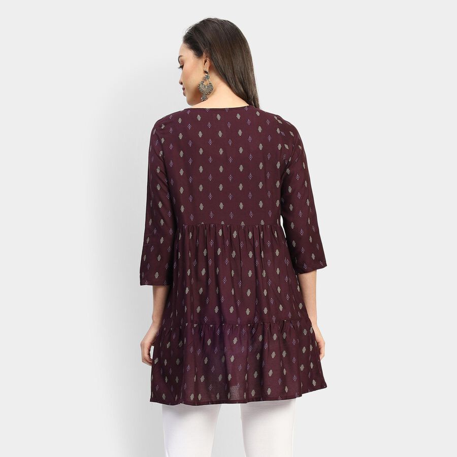 Ladies' Kurti , वाइन, large image number null