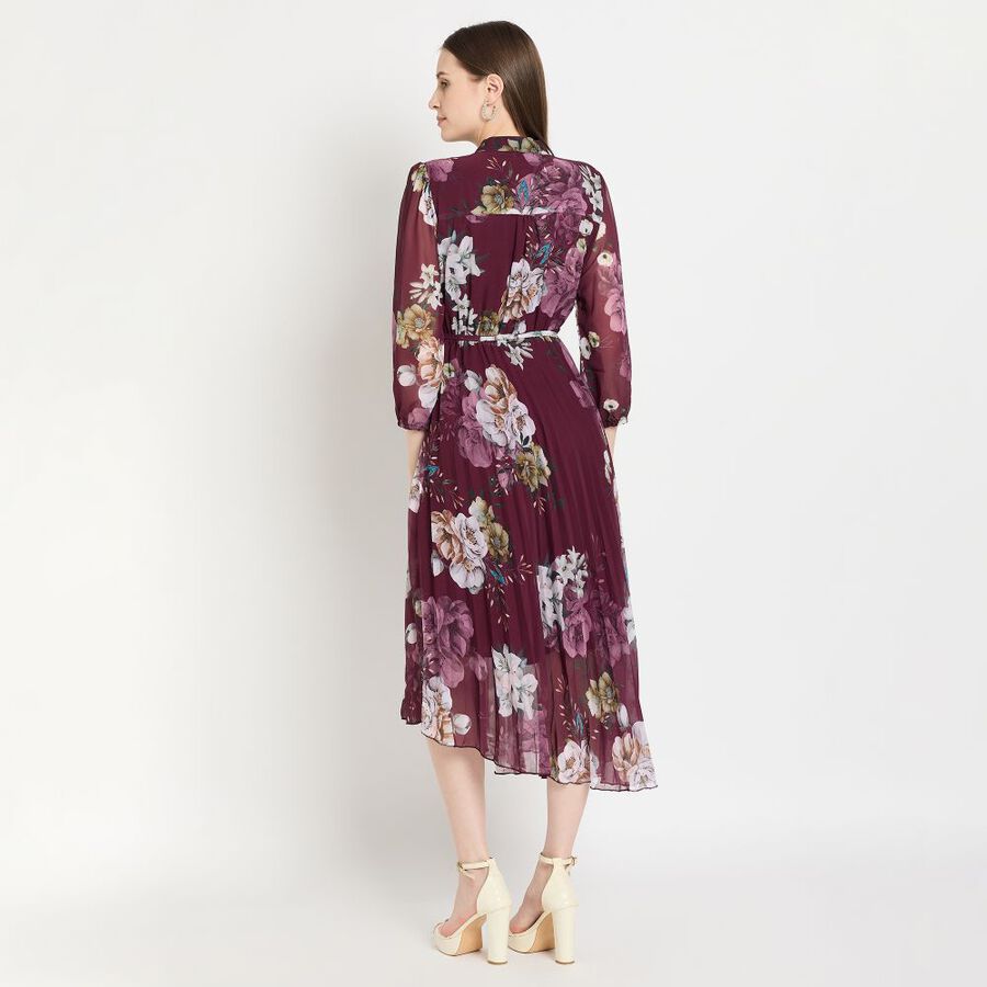 Ladies' Dress, Wine, large image number null