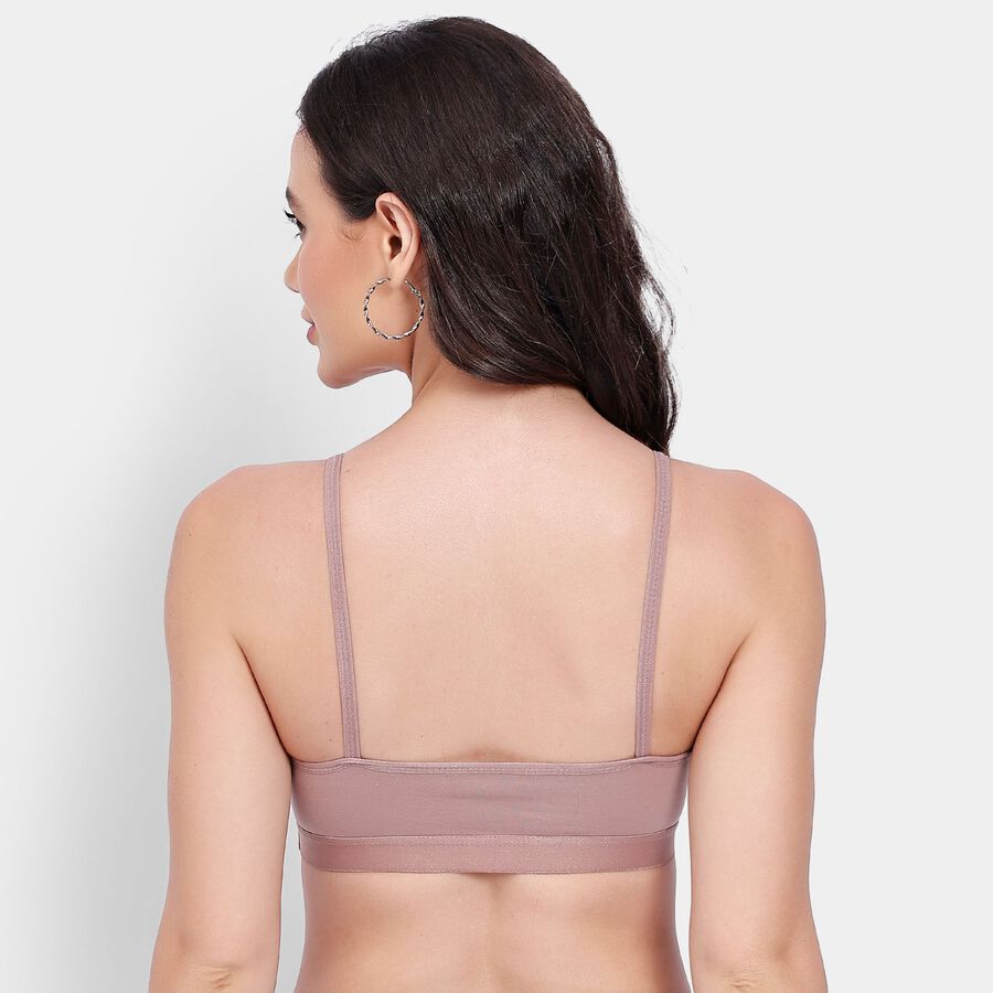 Ladies' Bra, Brown, large image number null