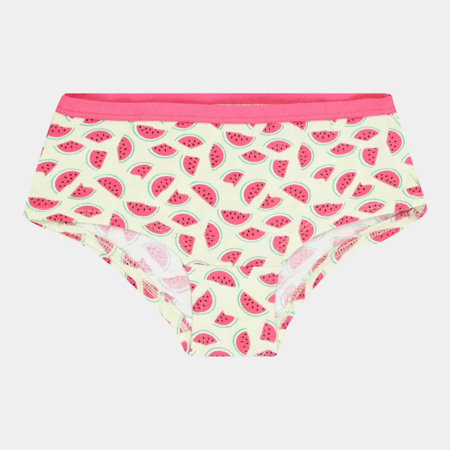 Printed Panty, Yellow, large image number null