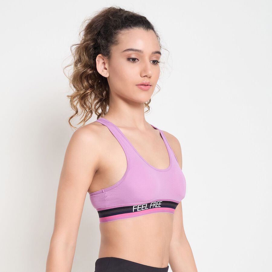 Ladies' Padded Bra, Lilac, large image number null