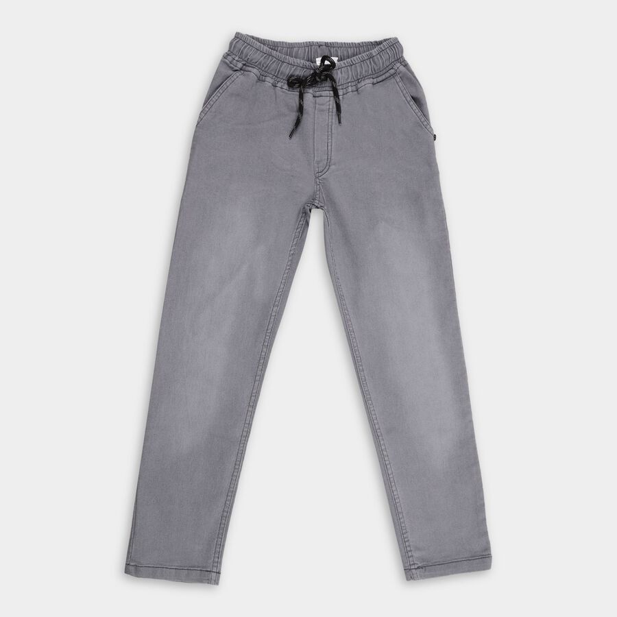 Boys' Jeans, हल्का ग्रे, large image number null