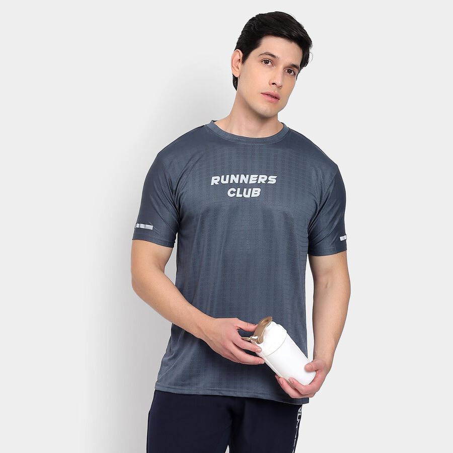 Men's Drifit T-Shirt, Mid Blue, large image number null