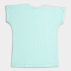 Girl's 100% Cotton T-Shirt , हल्का हरा, small image number null