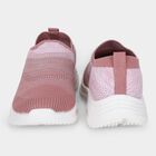 Women's Pink Slip-On Sneakers, गुलाबी, small