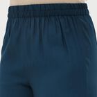 Women's Deep Teal Embroidered Ethnic Set, Teal Blue, small