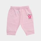 Infants Powder Blue Regular-Fit Cloud Printed Cotton Pyjama, Pink, small