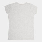 Girls T-Shirt, Melange Mid Grey, small image number null