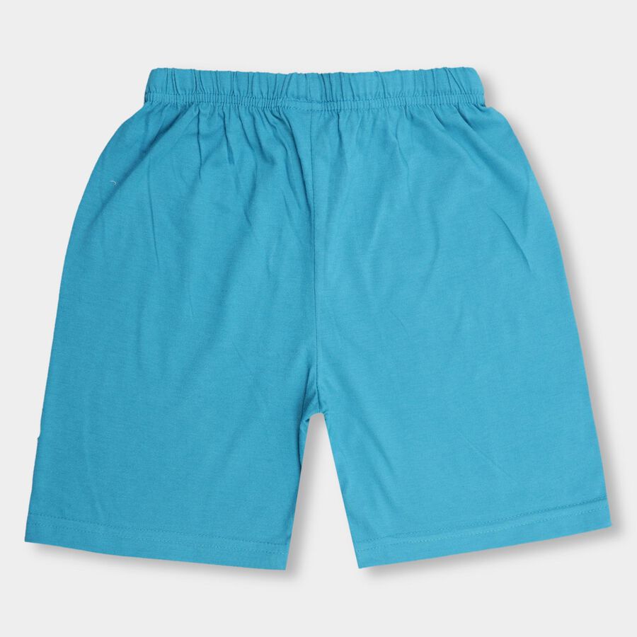 Boys' Bermudas , टील ब्लू, large