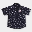 Infants' 100% Cotton Shirt , Navy Blue, small image number null