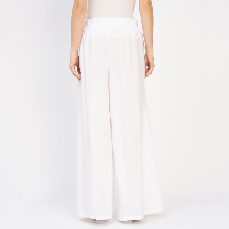 Ladies' Palazzos, White, large image number null