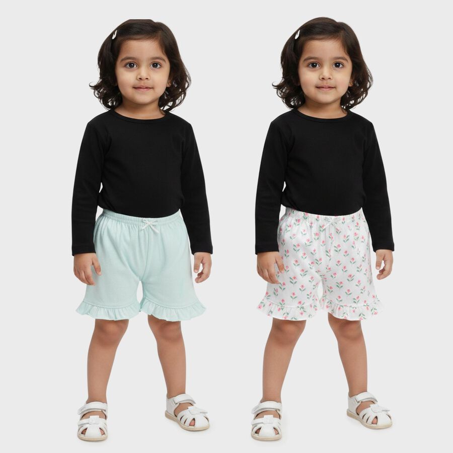 Infants' Half Pant, Light Green, large