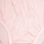 Girls Cotton Solid Panty, Light Pink, small image number null