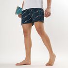 Men's 100% Cotton Boxers , Dark Blue, small image number null