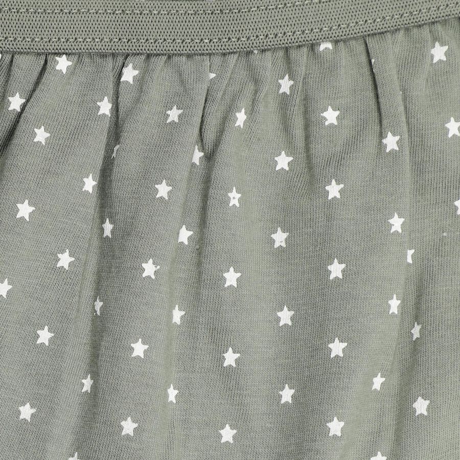 Girls' 100% Cotton Bloomer , हल्का हरा, large image number null
