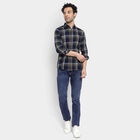 Cotton Checks Casual Shirt, Dark Green, small image number null