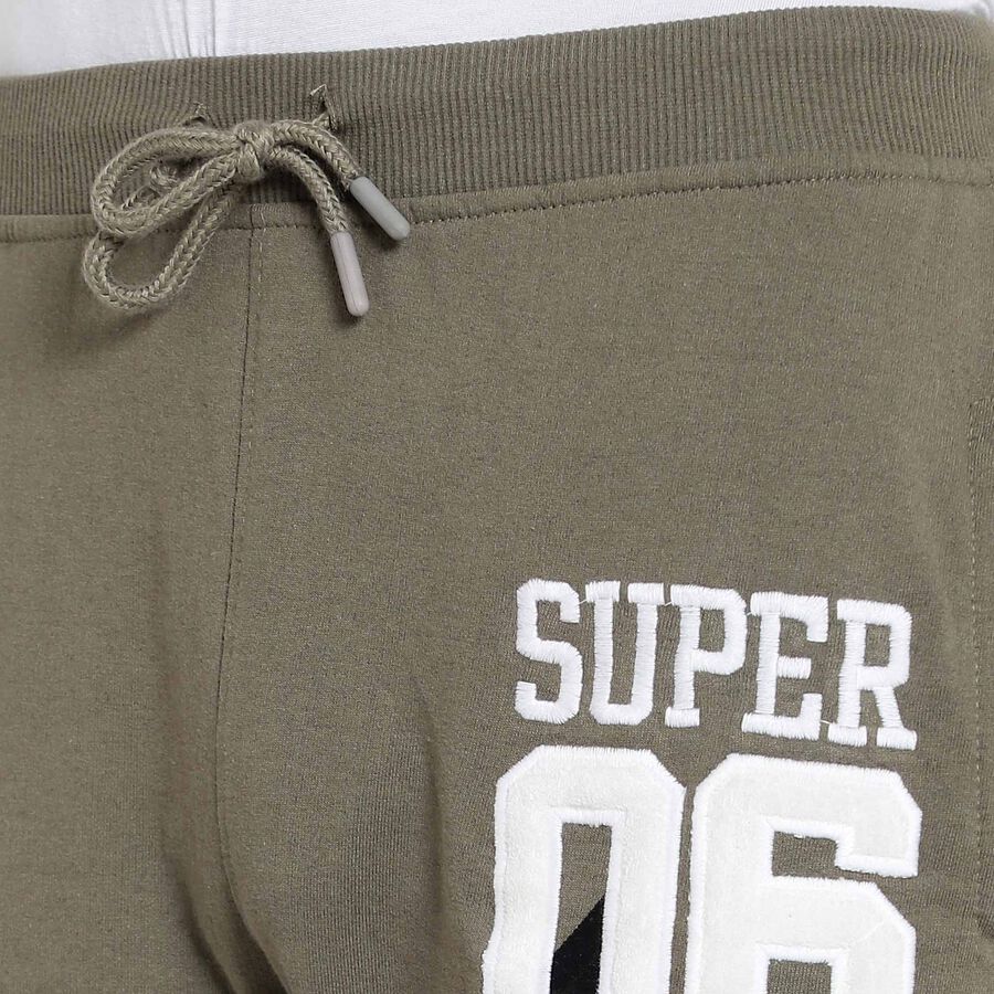 Cut & Sew Track Pants, Olive, large image number null