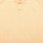 Boys Peach Pique Round Neck Casual T-Shirt, पीच, small