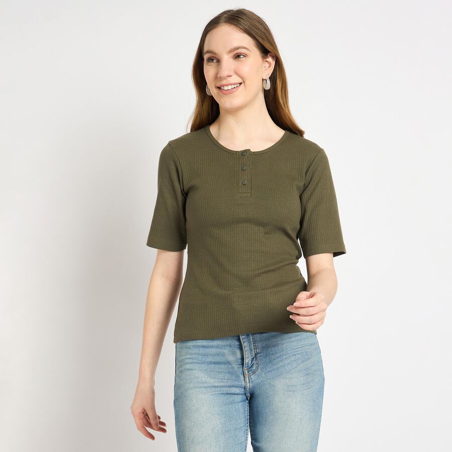 Ladies' Top , ओलिव, large image number null
