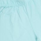 Girls' 100% Cotton Capri Set, Aqua, small image number null