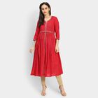 Ladies' Kurta, रानी (फ्यूशिया), small image number null