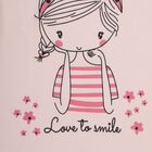 Girls' T-Shirt, पीच, small image number null
