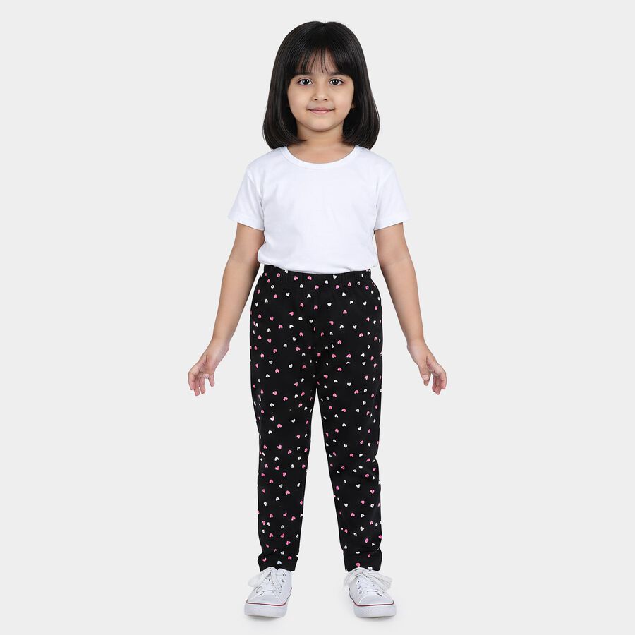 Girls' Pyjama, Black, large
