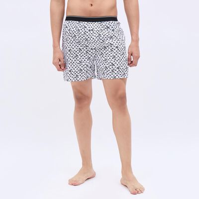 Men's 100% Cotton Outer Elastic Boxers