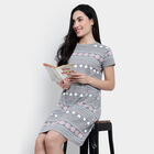 All Over Print Nighty, हल्का ग्रे, small image number null