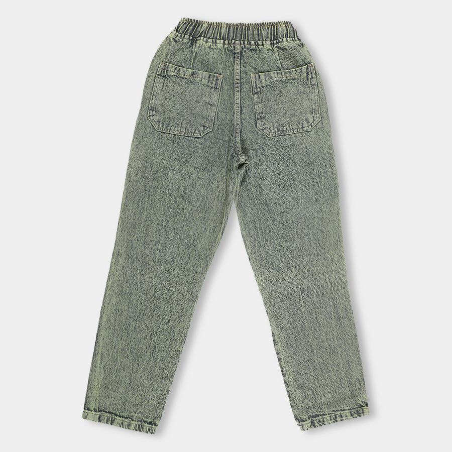 Boys' 100% Cotton Jeans , चारकोल, large image number null