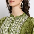 Ladies' Kurta , गहरा हरा, small image number null