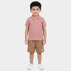 Boys Light Pink Neck Baba Suit, Light Pink, small