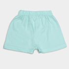 Infants Solid Elasticated Waist Half Pant, Light Green, small image number null