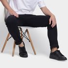 Men's Slim Fit Jeans, Black, small image number null