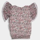 Girls' T-Shirt , हल्का गुलाबी, small image number null