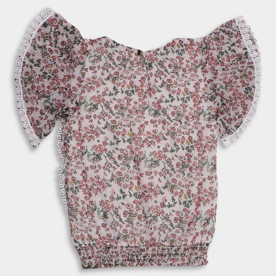 Girls' T-Shirt , हल्का गुलाबी, large image number null