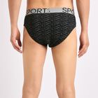 Men's 100% Cotton Brief, Black, small image number null